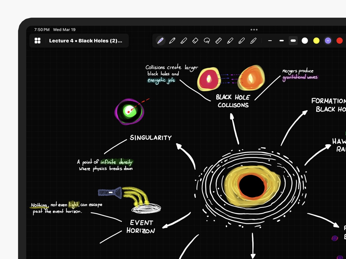 Infinite canvas demonstration